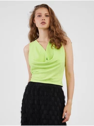 Light Green Women's Top Mette - Women