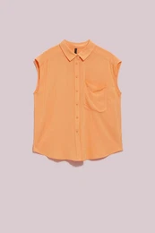 WOMEN'S SHIRT L-KO-4053 PEACH
