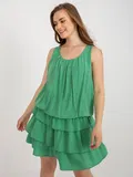 Zelena 3/4 dolg Obleke za dame image