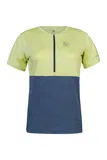 Henley izrez 2-v-1 majica za dame image