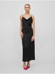Black women's maxi dress Ravenna - Women's