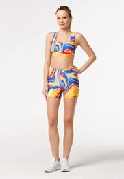 Woman's Colorful Turnover Classic Shorts CPW-CS-PR BSP1489