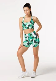 Woman's Wavy Squares Classic Shorts CPW-CS-PR BSP1465