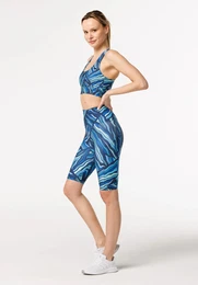 Woman's Stripes Biker Shorts C-LPBS-Print BSP1470