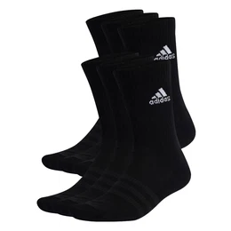 Ponoky Cushioned Sportswear Crew Socks 6 Pairs Black XL