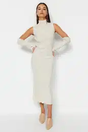Stone Midi Sweater Okno / Vystien aty