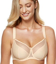Zara smooth soft bra beige