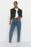 Slouchy Mom Jeans image