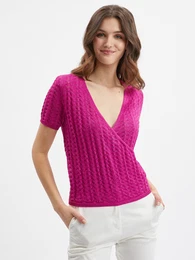 Pink Womens Sweater T-Shirt - Women