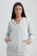 DEFACTO Regular Fit Thin Sweatshirt Fabric Cardigan