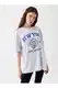 LC Waikiki Women's Crew Neck Printed Short Sleeve Oversized T-Shirt