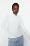 Bela Transparent Bluze za dame image