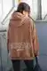 Madmext Mad Girls Brown Printed Oversized Sweatshirt