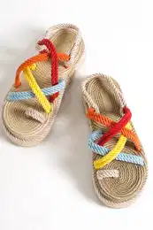 Wedge Heel String Women's Sandals