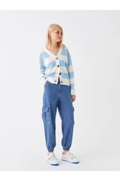 visok pas Super Skinny Fit enske kavbojke