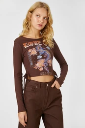 Women's Brown T-Shirt