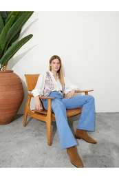 Flared High Waist Jeans