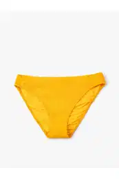 Textured Bikini Bottoms, Normal Waist