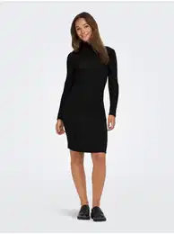 Black Ladies Sweater Dress Edna - Ladies