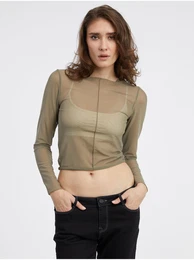 Khaki women's top Lamy - Women's