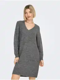 Gray Ladies Sweater Dress Elanora - Women
