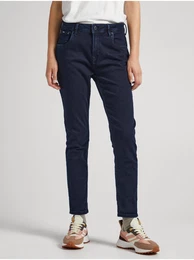 Tmav modr dmsk straight fit dny Violet - Dmsk