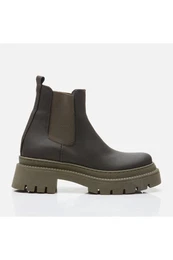 Hoti Khaki dmsk ploch boty