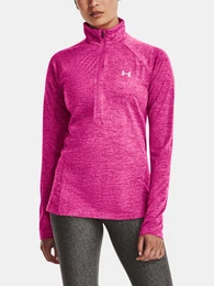 Tričko Tech 1/2 Zip - Twist-PNK - Dámské