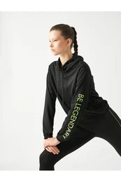 Sports Sweatshirt Slogan Printed Hoodie