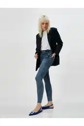 High Waist Jeans Skinny Leg - Carmen Jeans