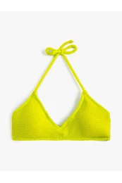 Women's Green Bikini Top