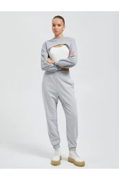 jogger trenirke visok pas z epnimi detajli.