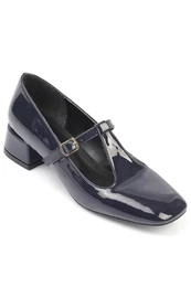 Women's Flat Toe T-Strap Low Heel Mary Jane Shoes