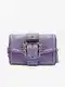 Purple Ladies Handbag with Crocodile Pattern Versace Jeans Couture - Ladies