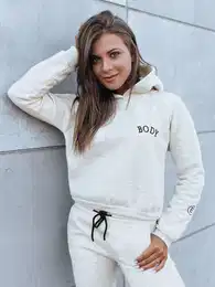 Dámská tepláková souprava BODY, světle béžová