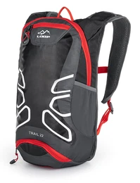 Cycling backpack TRAIL 22 Black/Red