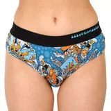 Modre Hlačke z visokim pasom image