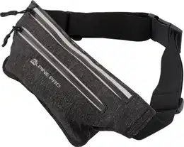 DONNE black sports fanny pack