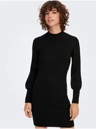 Black Ladies Sweater Dress Magda - Women