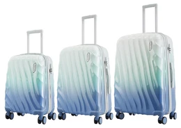 Unisex's ABS Suitcase Set T5648-0 Mint/Blue