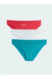 Printed Bikini Panties 3 Pack