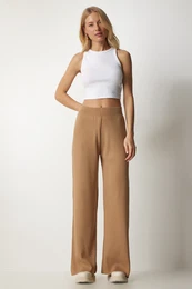 Happiness stanbul Women's Biscuit Corduroy Sweater Pants