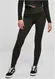 Women's Recycled Leggings Waist Black