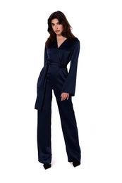 Woman's Jumpsuit K171 Navy Blue