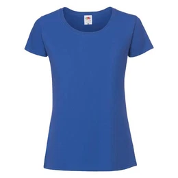 Iconic 195 Ringspun Premium Premium Blue T-shirt