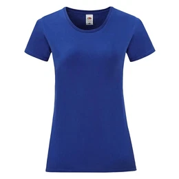 Blue Iconic women's t-shirt in combed cotton