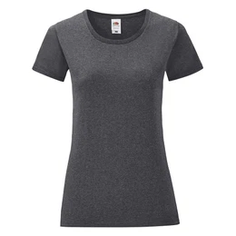 Iconic Grey Women's T-shirt in combed cotton