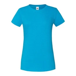Blue Iconic women's t-shirt in combed cotton