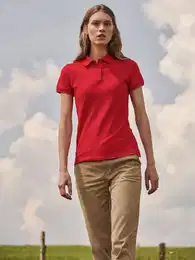 Red Polo Shirt 65/35 Polo
