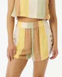Šortky TRIPPIN STRIPE SHORT Yellow